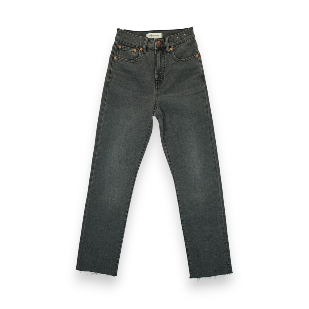 NWT Madewell The‎ '90s Straight Crop Jean Women's Size 23 MSRP $128